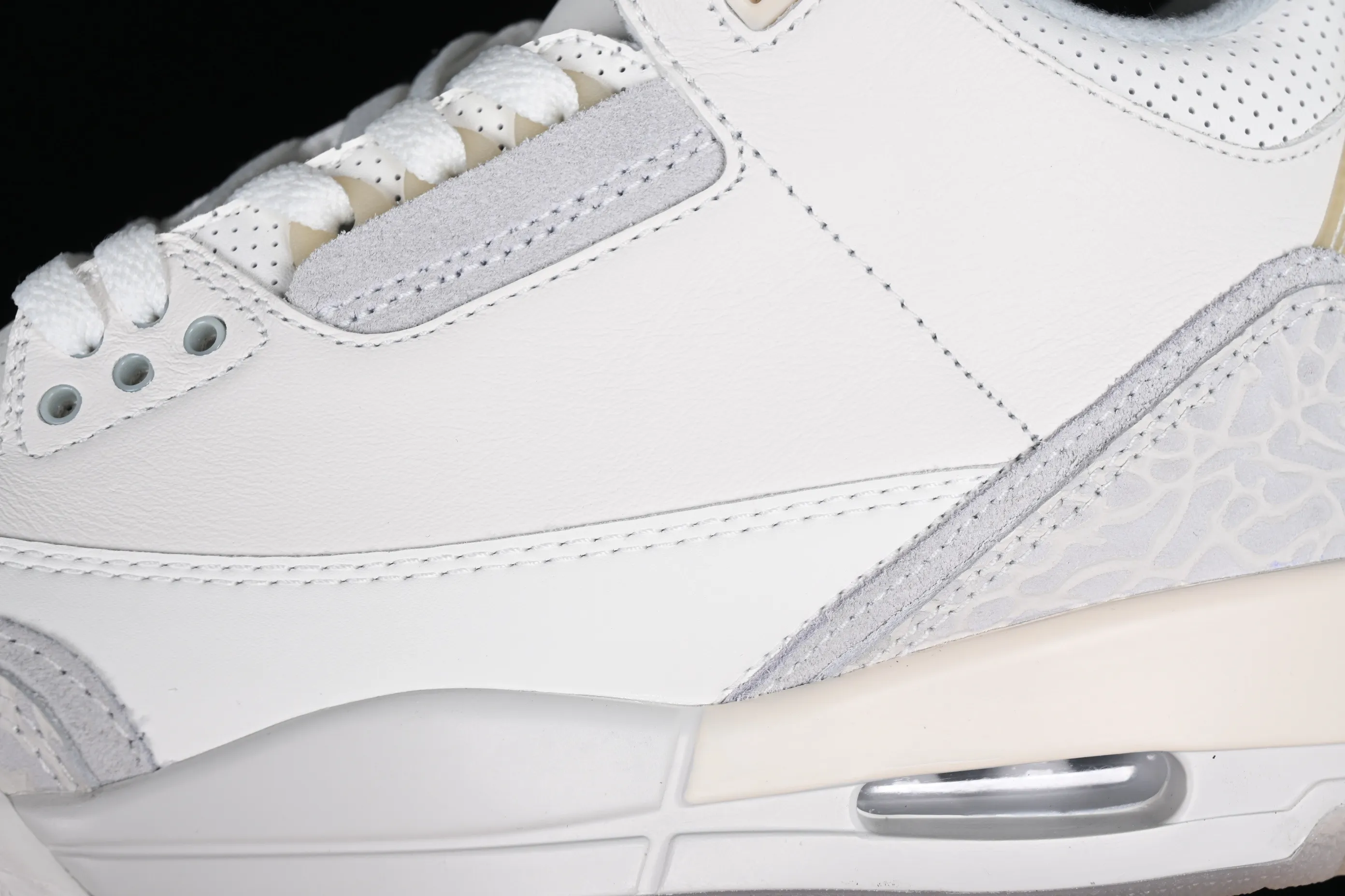 All categories Air Jordan Jordan series basketball shoes Air Jordan 3 Air Jordan 3 "Craft Ivory" AJ3 Joe 3 Ivory White Full First Layer FJ9479-100